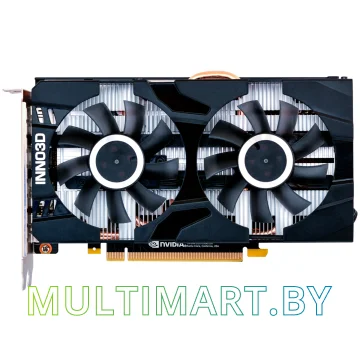 Видеокарта Inno3D GeForce GTX 1660 Ti Twin X2 6GB GDDR6 (N166T2-06D6-1710VA15)